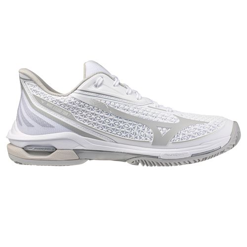 Mizuno Wave Exceed Tour 7 Womens Clay Tennis Shoe White/Harbor Mist 550121 00HMimage