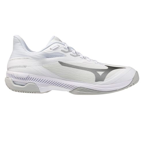 Mizuno Wave Exceed Court Womens Tennis Shoe White/Harbor Mist 550128 00HMimage