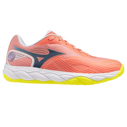 Mizuno Wave Enforce Court 2 Womens Tennis Shoe Desert Flower/Wild Wind 550131 2N6Simage
