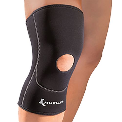 Mueller Open Patella Knee Sleeve Black 59132 MDûApparel Size: MEDIUM
image