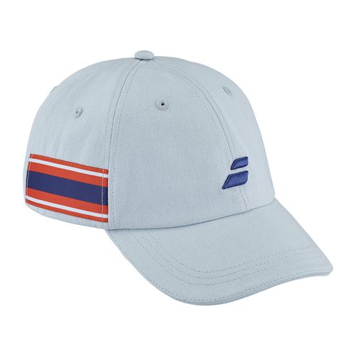 Babolat Cotton Hat Mens White/Illusion Blue 5UT1224 4142image