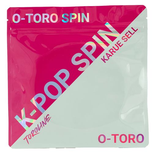 Toroline K-Pop Spin 17 (1.23mm) Tennis String Neon Pink/White 601527065086image