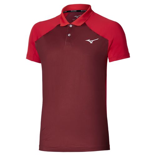 Mizuno Shadow Polo Mens Sun Dried Tomato 650026 1K1Kimage