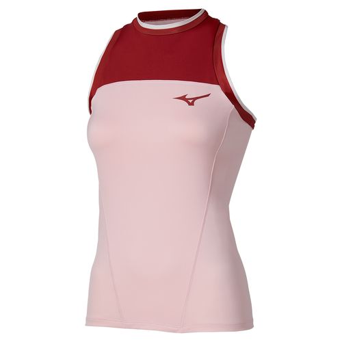Mizuno Printed Tank Top Womens Pinkesque 650029 1616image