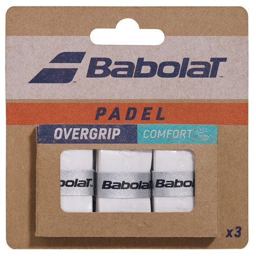 Babolat Comfort Padel Overgrip 3pk White 653055 101image