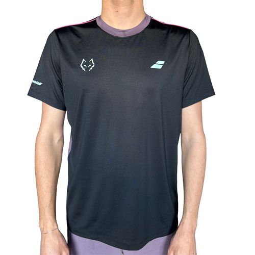 Babolat Juan Lebron Crew Shirt Mens Black/Black 6MZ26011 2000image