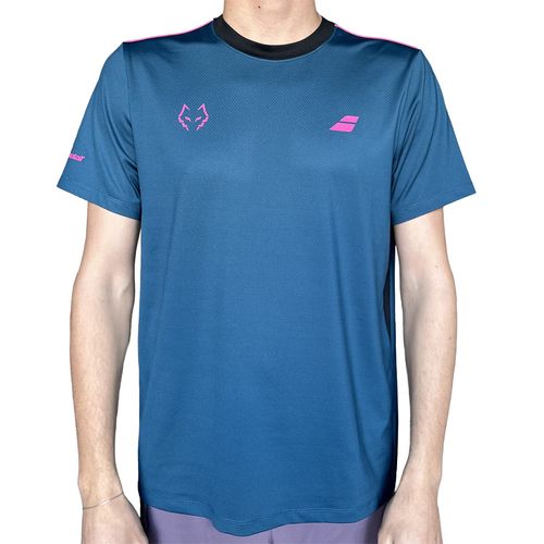 Babolat Juan Lebron Crew Shirt Mens Legion Blue 6MZ26011 4156image