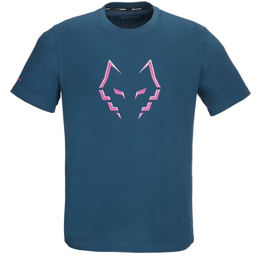 Babolat Juan Lebron Cotton Tee Shirt Mens Legion Blue 6MZ26442 4156image