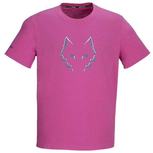 Babolat Juan Lebron Cotton Tee Shirt Mens Raspberry 6MZ26442 5060image