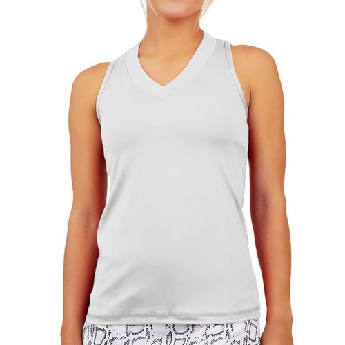 Sofibella Athletic Racer back Tank - White
image