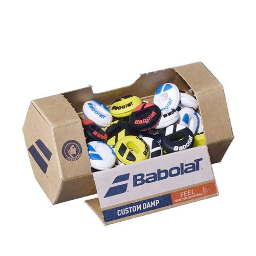 Babolat Custom Damp Vibration Dampeners - 48 Pack Assorted Colors 700041
image
