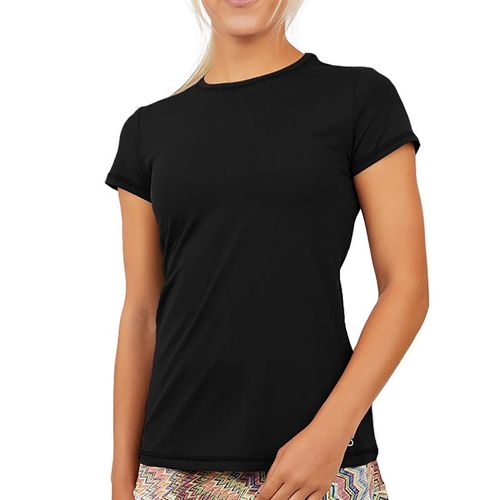 Sofibella UV Short Sleeve Top Womens Black 7012 BLK
image
