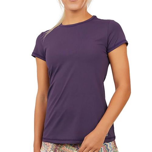Sofibella UV Short Sleeve Top Womens Plum 7012 PLU
image