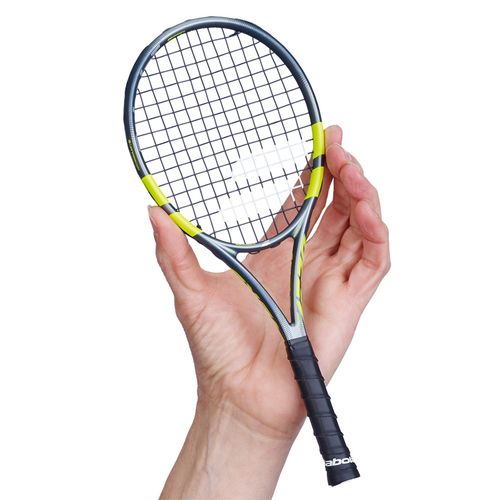 Babolat Mini Pure Aero Racket - Yellow/Grey-Green | Midwest Racquet Sports
