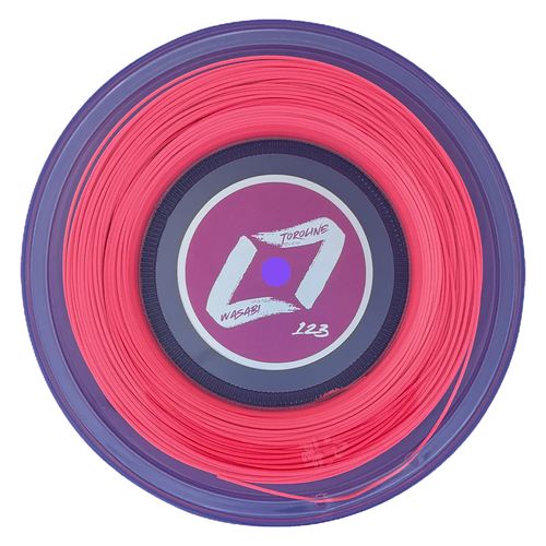 Toroline Wasabi 17 (1.23mm) Tennis String Mini Reel (330) Neon Pink 791321382622image