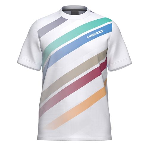 Head Pro Crew Mens White/Print 811406 WHXPimage