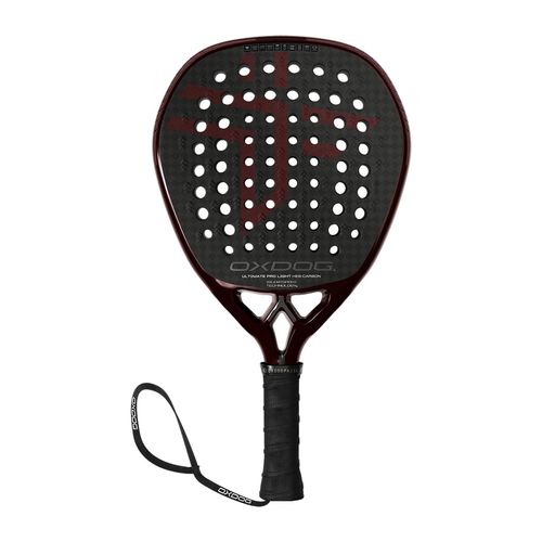 Oxdog Ultimate Pro Light 2026 Padel Racket Black/Red 8261513image