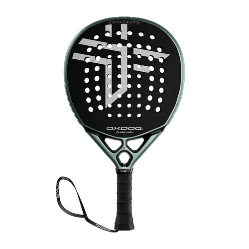 Oxdog Pure Pro+ 2.0 2026 Padel Racket Black/Light Green 8261540image