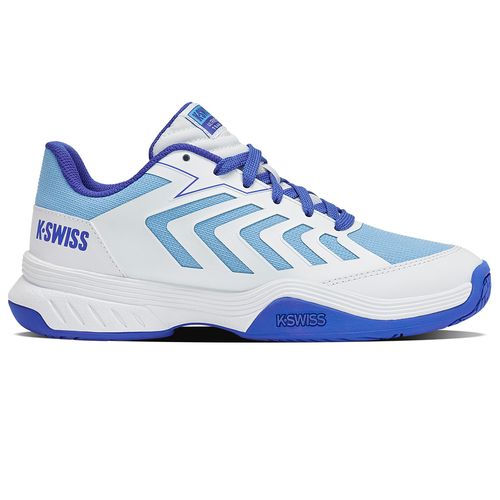 K Swiss Ultrashot Team 2 Junior Tennis Shoe White/Dazzling Blue/Baltic Sea 84598 148image