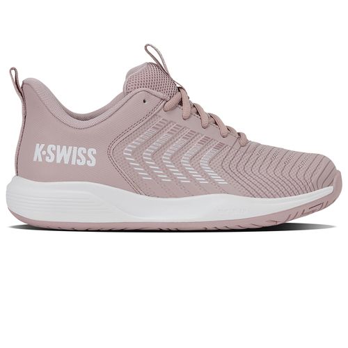 K-Swiss Ultrashot Light Junior Tennis Shoe Violet Ice/White/Rose Gold 84896 552image