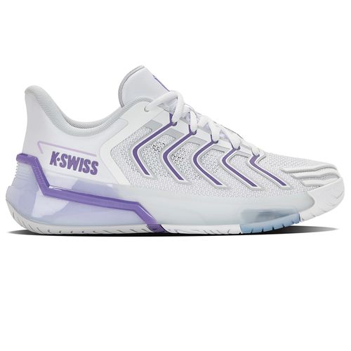 K Swiss Ultrashot 4 Womens Tennis Shoe White/Lunar Rock/Purple Haze 94437 147image