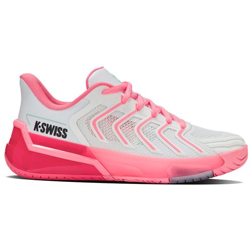 K-Swiss Ultrashot 4 Womens Tennis Shoe White/Neon Pastel Pink/Hot Neon Pink 94437 162
image