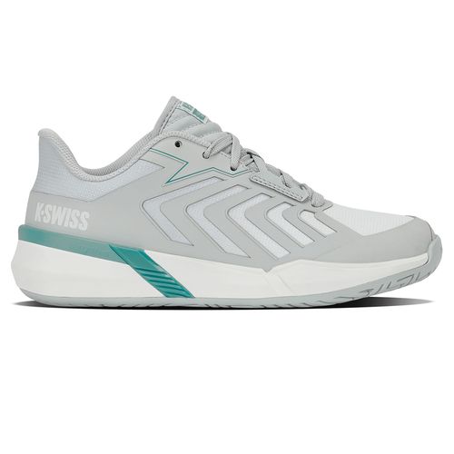 K-Swiss Ultrashot Team Womens Tennis Shoe Glacier Gray/Blanc deBlanc/Baltic 94598 091image