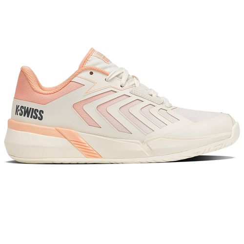 K Swiss Ultrashot Team 2 Womens Tennis Shoe Egret/Peach Parfait 94598 150image