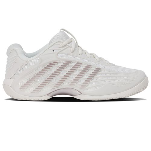 K-Swiss Hypercourt Express 3 Womens Tennis Shoe Blanc de Blanc/Rose Gold 94603 118image