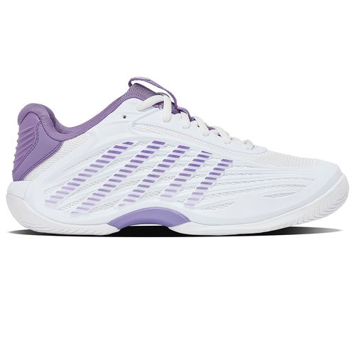 K Swiss Hypercourt Express 3 Womens Tennis Shoe White/Purple Haze/Lunar Rock 94603 160image
