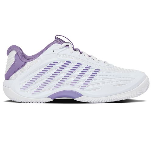 K Swiss Hypercourt Express 3 Womens Clay Tennis Shoe Clay White/Purple Haze/Lunar Rock 94604 149image
