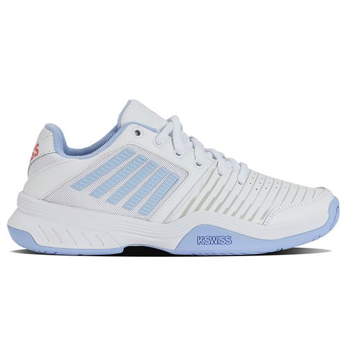 K-Swiss Court Express Womens Tennis Shoe White/Open Air/Strawberry Ice 95443 197
image