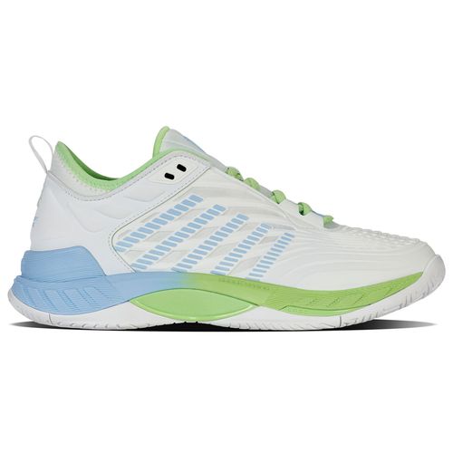 K-Swiss Hypercourt Supreme Womens Tennis Shoe Lucent White/Dutch Canal/Paradise Green 99071 134û
image