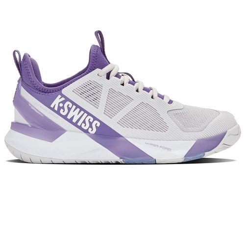 K Swiss K Frame Speed Womens Tennis Shoe Nimbus Cloud/White/Purple Haze 99484 079image