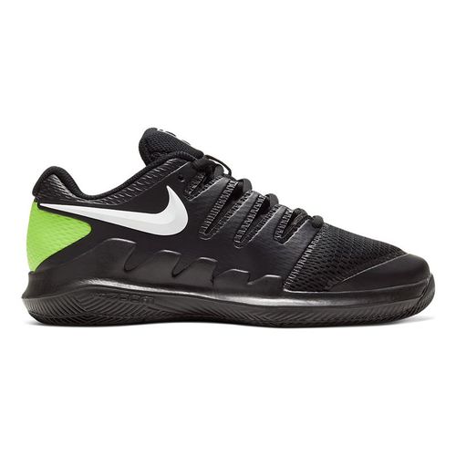 Nike Junior Court Vapor X Tennis Shoe Black/White/Volt AR8851 009
image