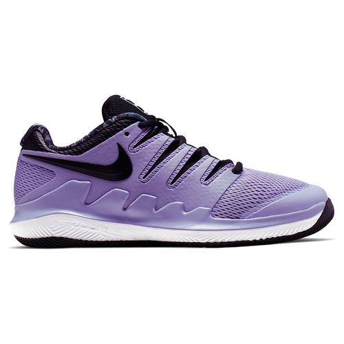 Nike Vapor X Junior Tennis Shoe - Purple Agate/Black/White/Hyper Crimsonimage