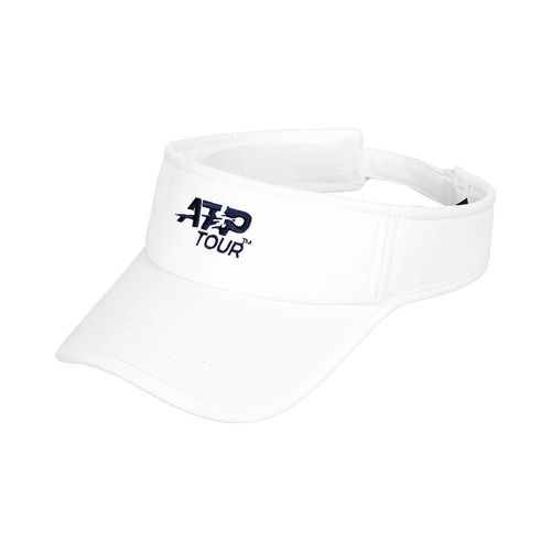 ATP Tour Logo Performance Visor - Brilliant White/Navy Blue
image