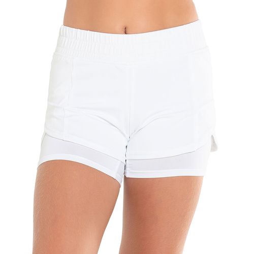 Lucky in Love Essentials Girls Match Point Short White B119-110
image