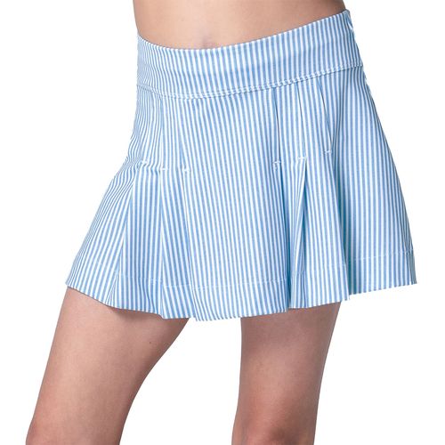 Lucky in Love Linen Nouveau Girls Striped Skirt Periwinkle B171 40D432
image