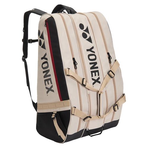 Yonex Gearlogic Racquet 12pk Tennis Bag Beige BAG72621BEimage