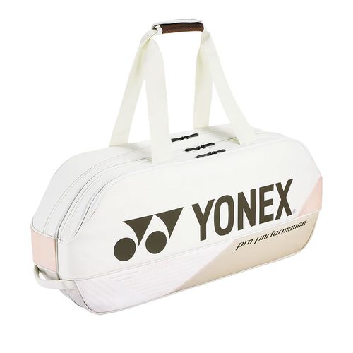Yonex Pro Tournament Tennis Bag Sand Beige BAG92431WSB
image