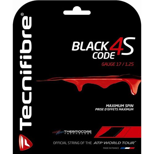 Tecnifibre Black Code 4S 17G Tennis String
image