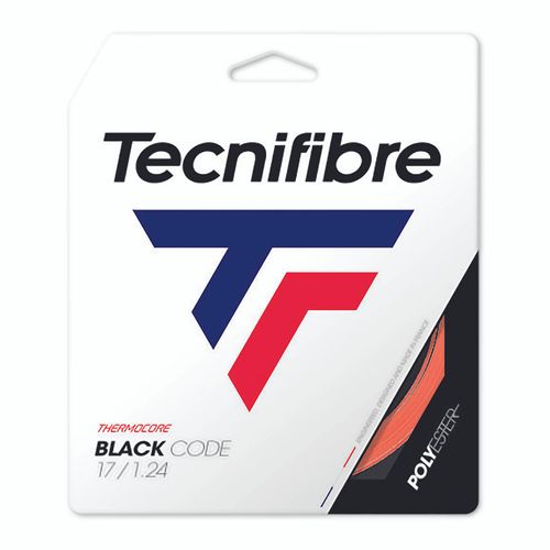 Tecnifibre Black Code 17g (1.25mm) Tennis String Fire BCFIRE17image