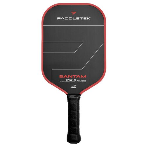 PaddleTek Bantam TKO-C 14.3 Pickleball PaddleûWildfire Red BTKO14S WLDFRûAlshon Signiture
image