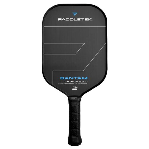 PaddleTec Bantam TKO-CX 12.7 Pickleball PaddleûRiptide Blue BTKOX12S RPTDû
image