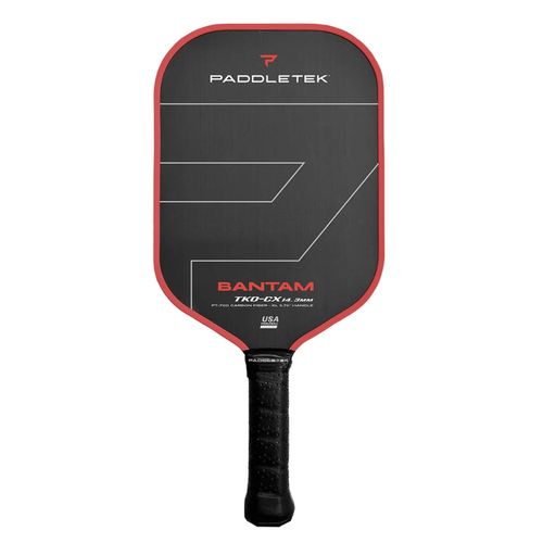 PaddleTek Bantam TKO-CX 14.3 Pickleball PaddleûWildfire Red BTKOX14S WLDFRûAlshon Signiture
image