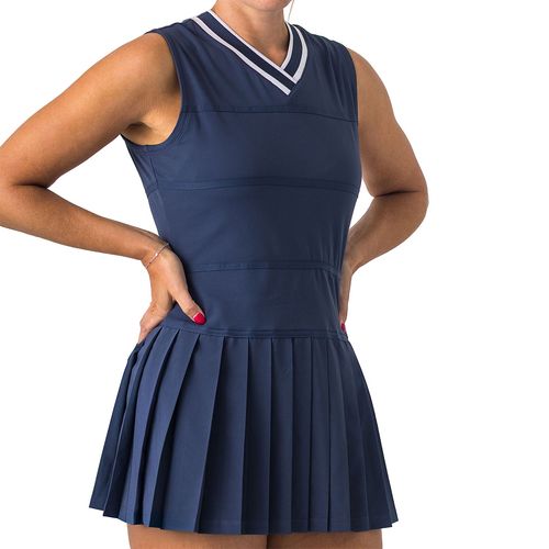 Boast V-Neck Dress Womens Navy BW52031 NVY
image