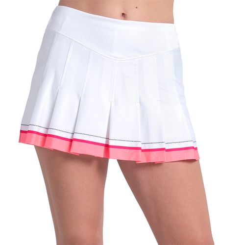 Lucky in Love Glow Set Pleat Skirt Womens White CB676 66F110image