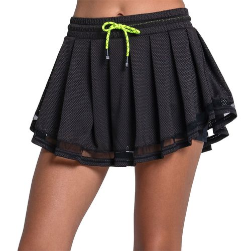 Lucky in Love Essentials High Waist Real Tulle Skirt Womens Black CB719 001image