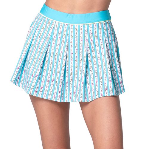 Lucky in Love Novelty Mini Bar Pleated Skirt Womens Multi CB784 80D955
image
